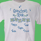Stash Quilting Personalized Quilters T-Shirt